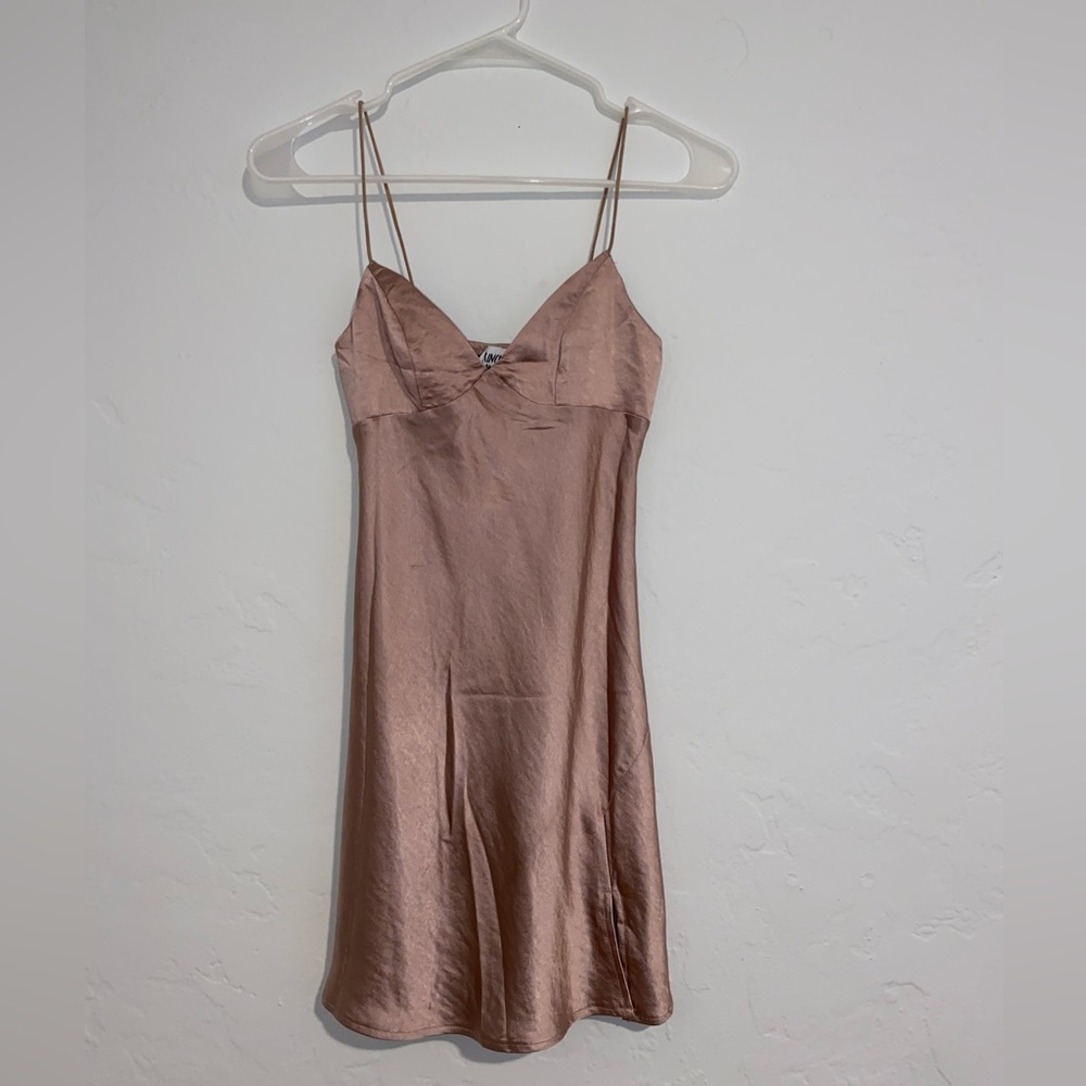 PRINCESS POLLY PINK MINI DRESS SIZE 0
